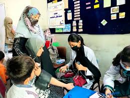 medical camp at mehar girls school